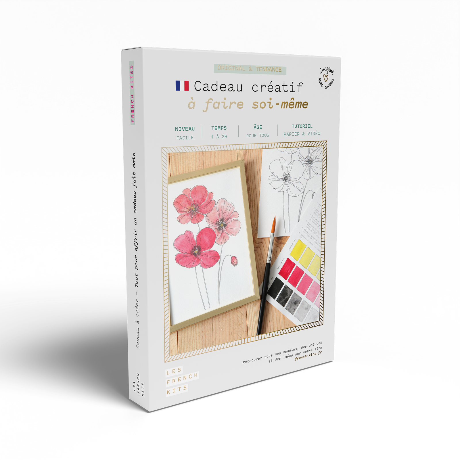 Aquarelle Coquelicots